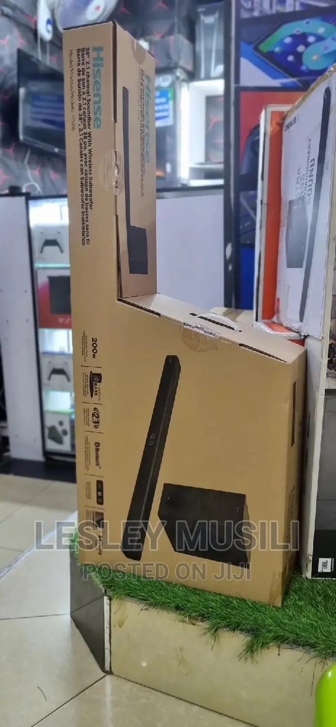 Hisense HS218 2.1 Channel Soundbar With Wireless Subwoofer