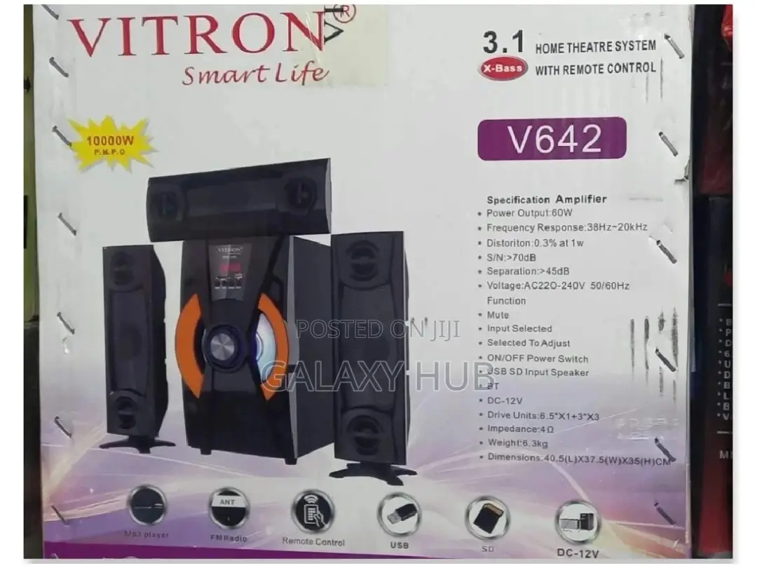 Home Theatre System Vitron Smart Life V642
