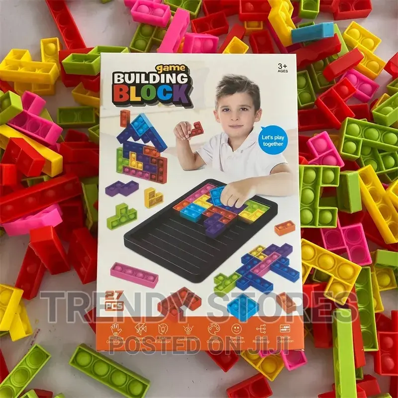 Building Blocks Jigsaw Puzzle Board Game