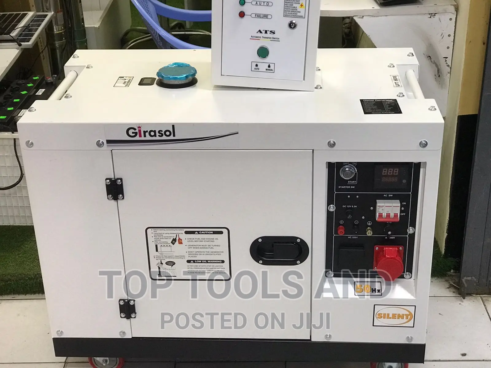 Girasol 15kva Diesel Silent Generator 3phase With ATS