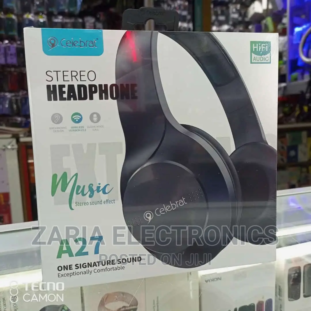 Celebtrat A27 Blutooth Wireless Headphones