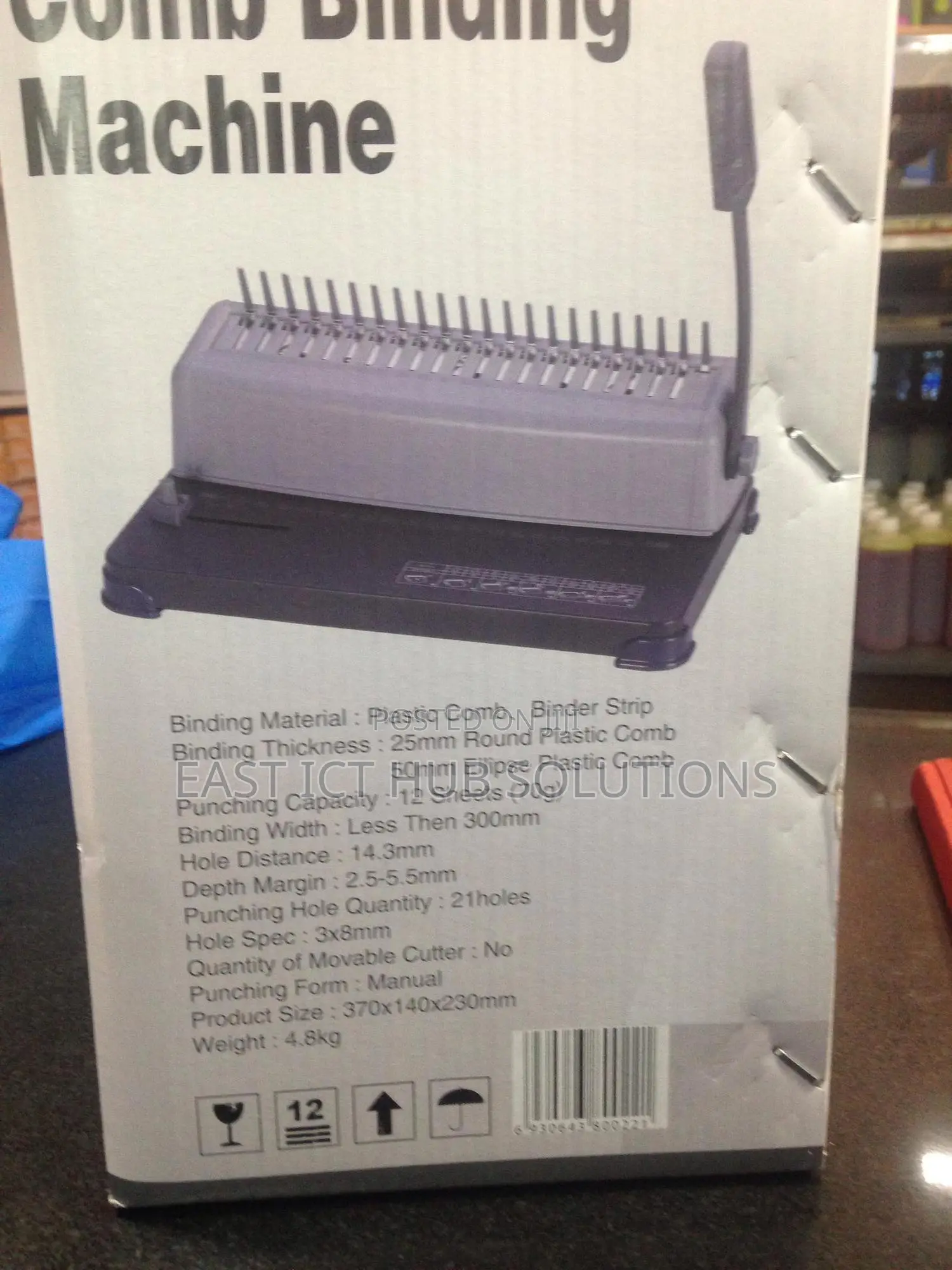 Comb Binding Machine