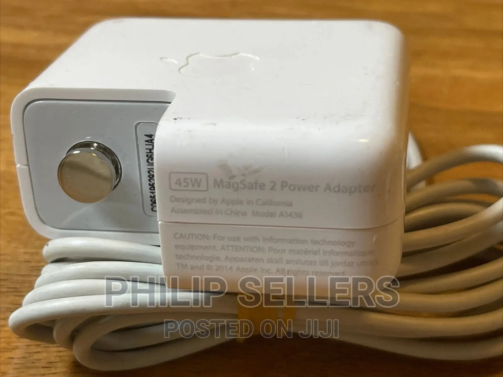 Genuine Original Apple 45W Magsafe 2 A1436 Charger Macbook A