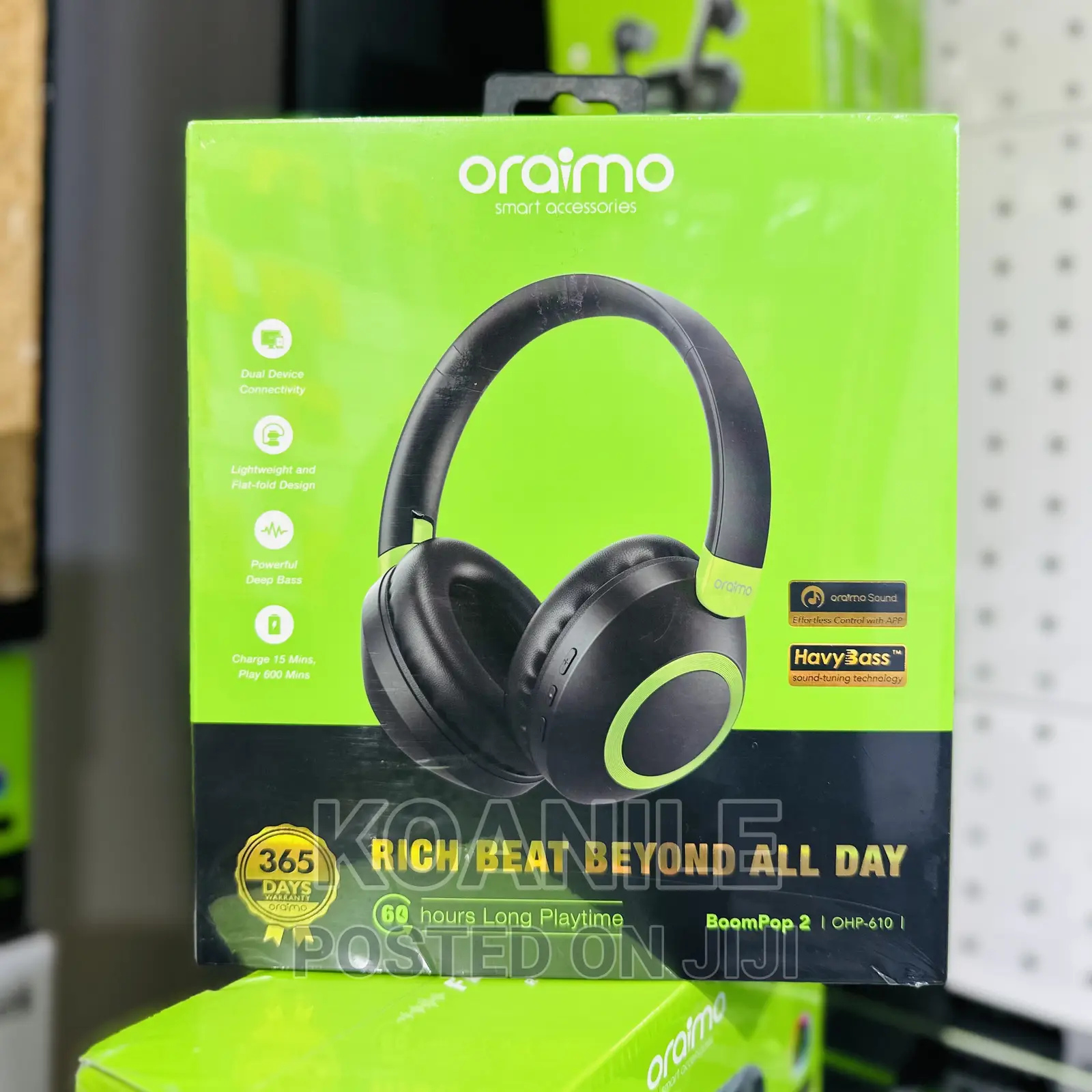 Oraimo Boompop 2 OHP-610 Headphones
