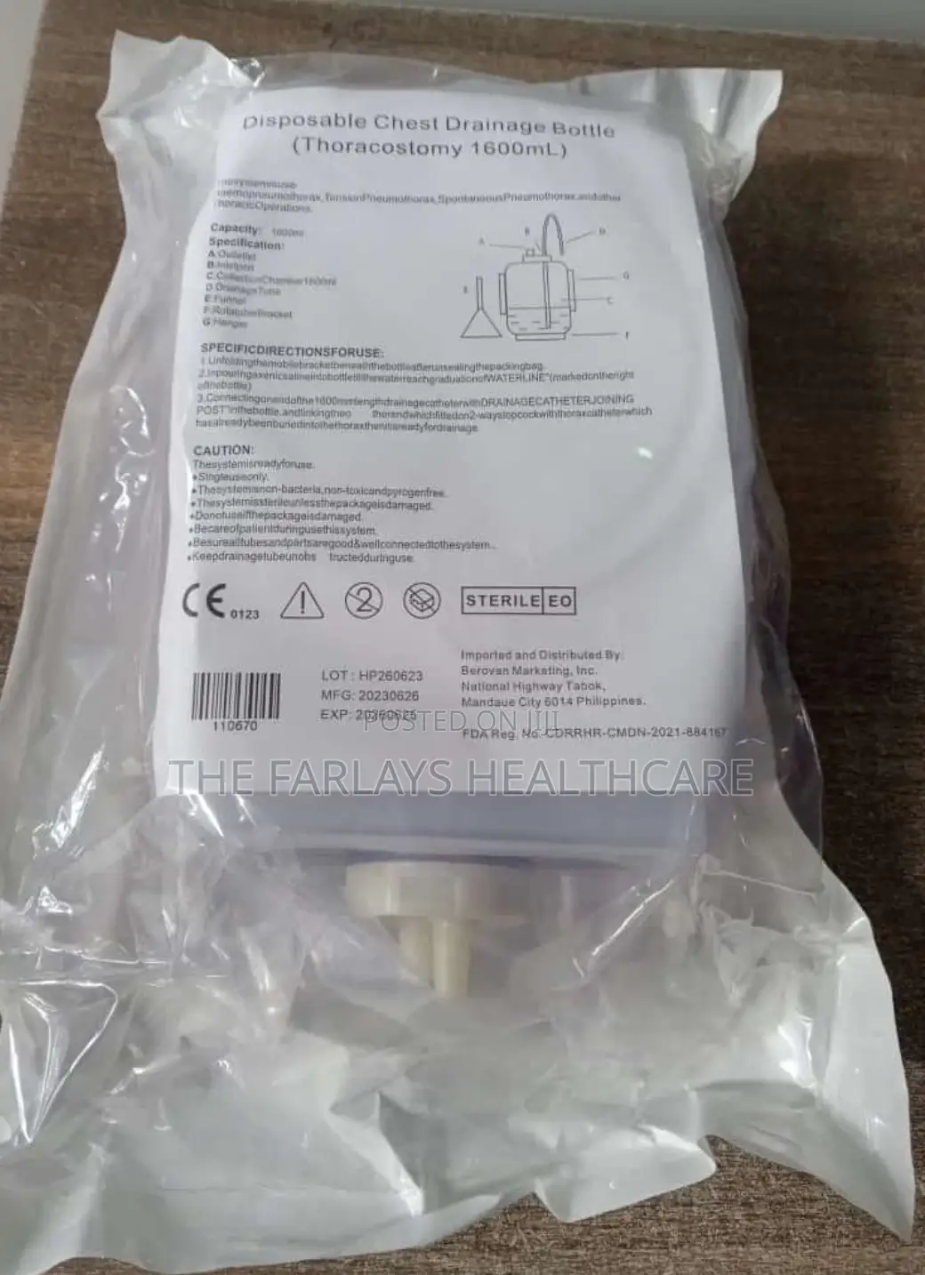 Chest Drainage Bottle