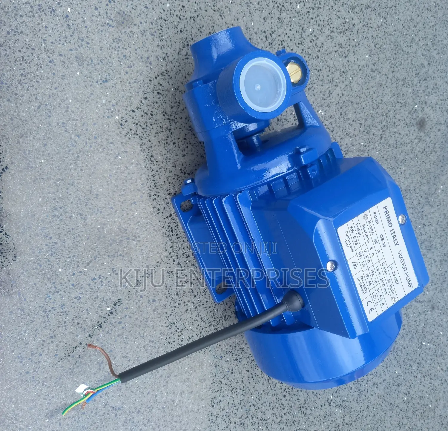 Primo Booster-Pump Available