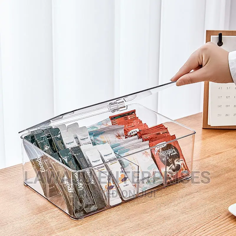 8 Compartments Tea Bag and Coffee Organizer Container