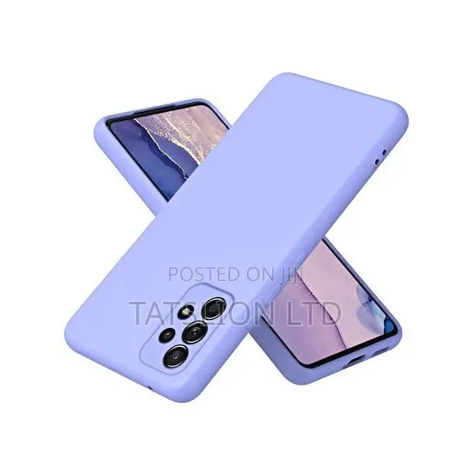 Samsung Galaxy A13 4g Liquid Silicone Back Cover/Case-Black
