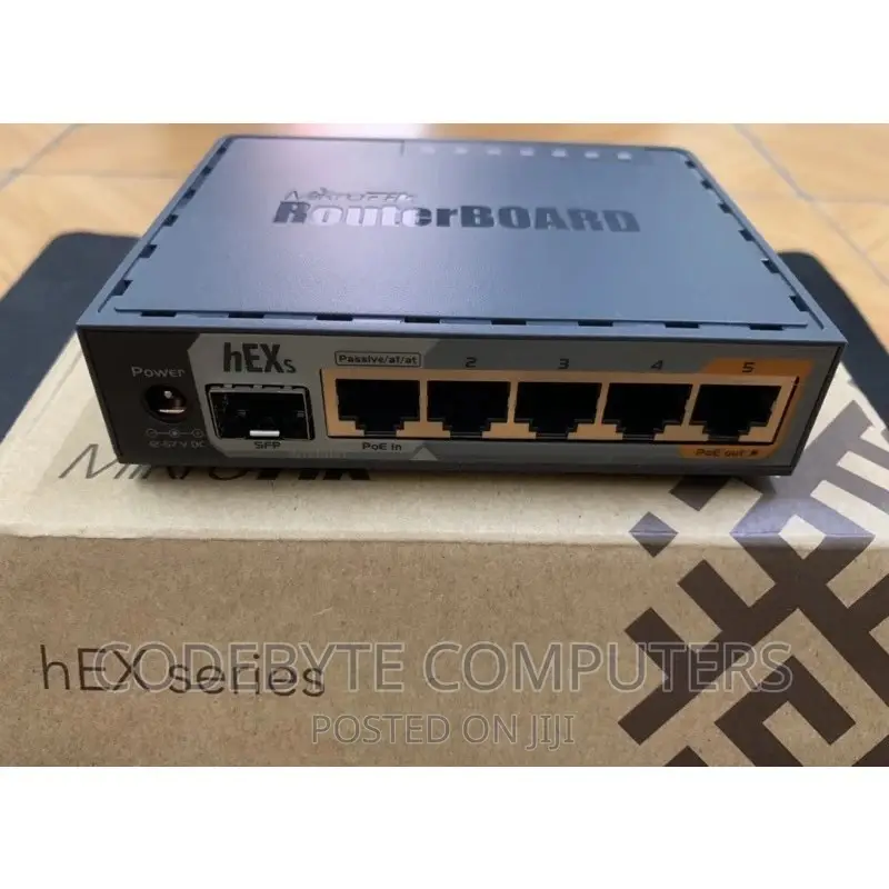 Mikrotik-Rb760igs Hex-S 5-Port-1-SFP Gigabit-Router