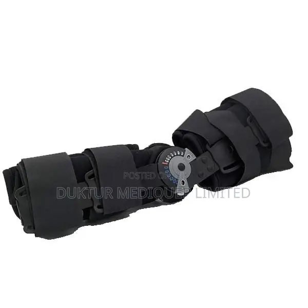 Press-Lock Rom Elbow Brace With Sling