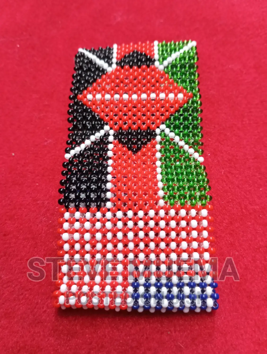 Button Beads Bracelet.
