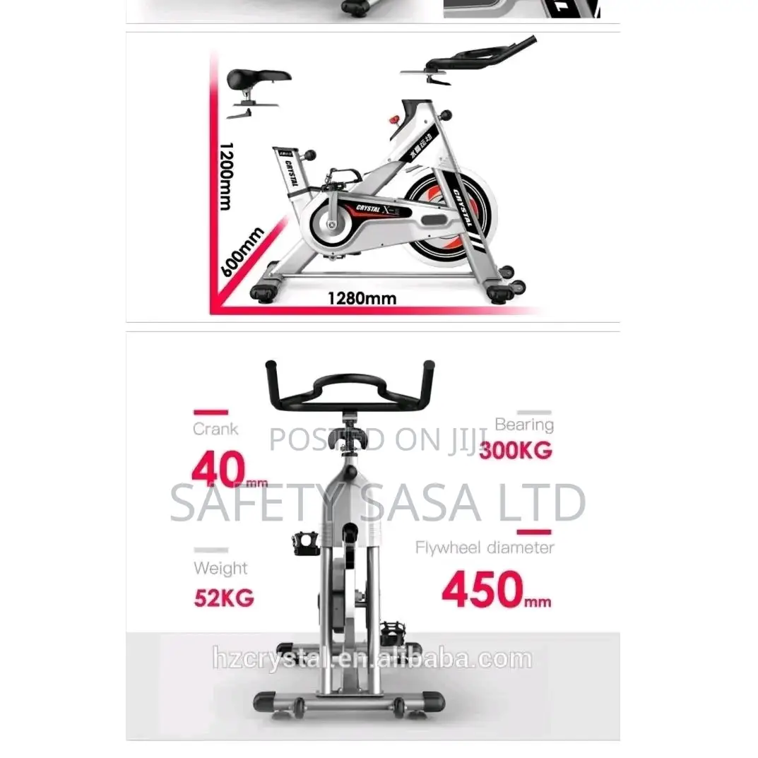 Crystal Commercial Spin Bike