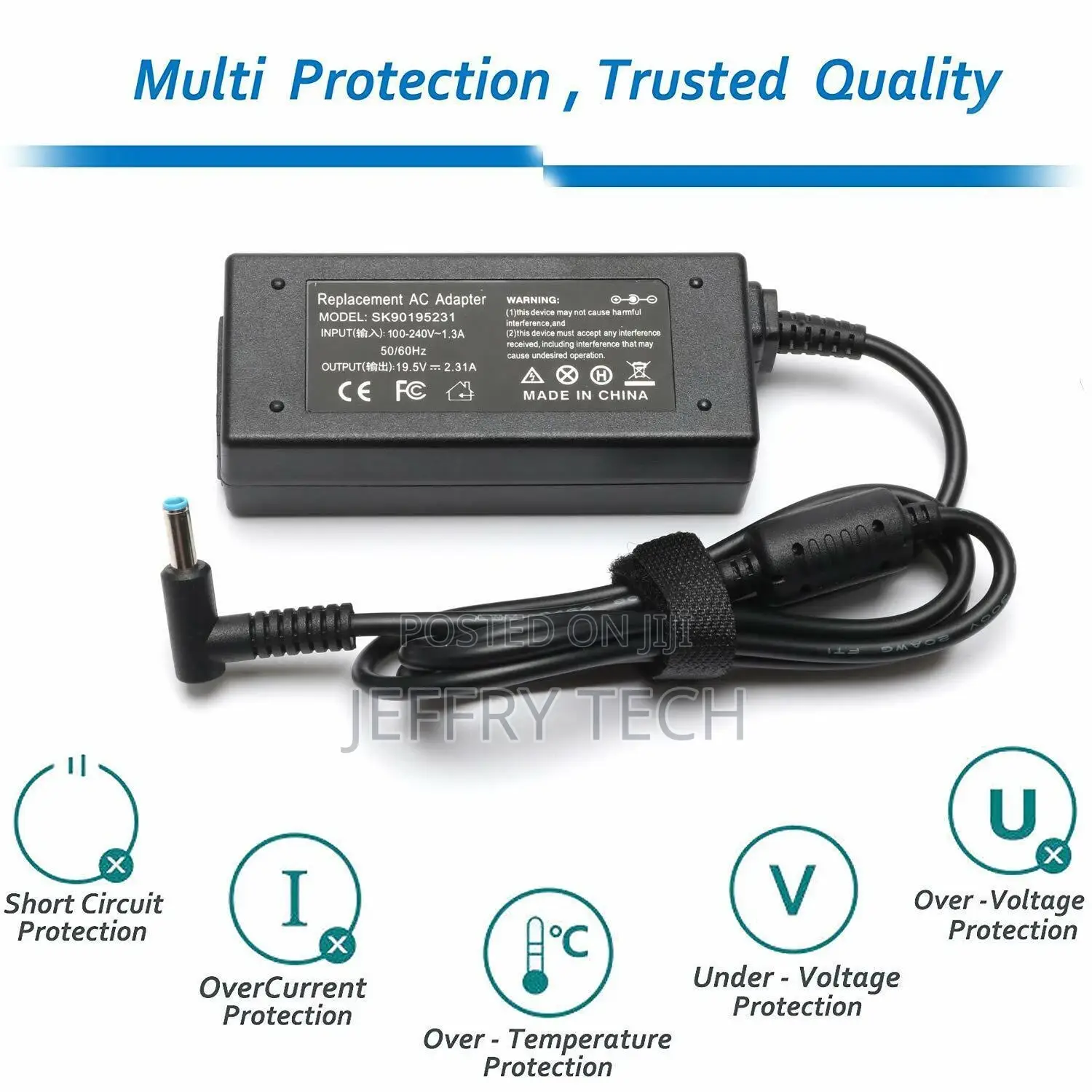 Laptop Charger Adapter for HP Pavilion X360 15-F272wm 15-F3
