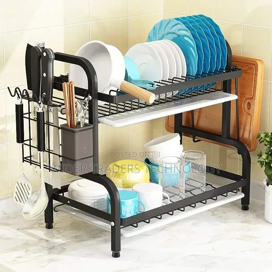 High Quality Heavy Duty 2 Tier Dish Rack