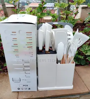 19 PCS Silicon Bosch White