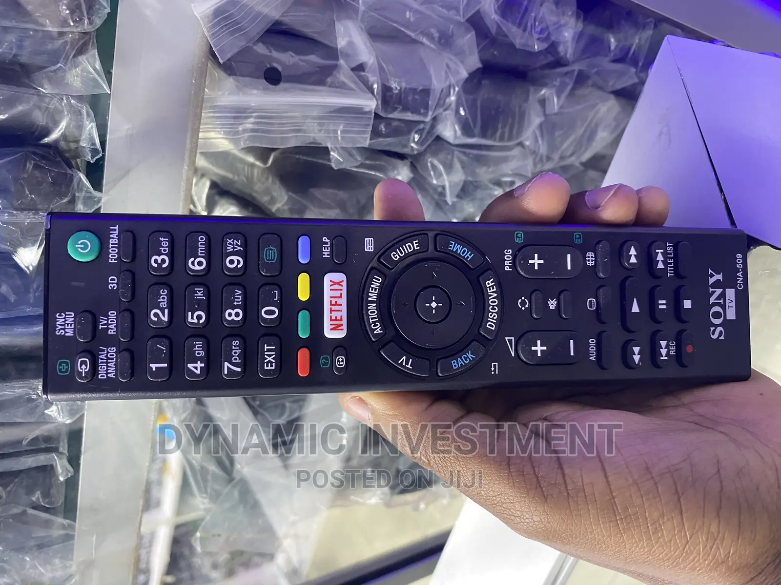 Sony Remote Control for Sony Smart/Android TV.