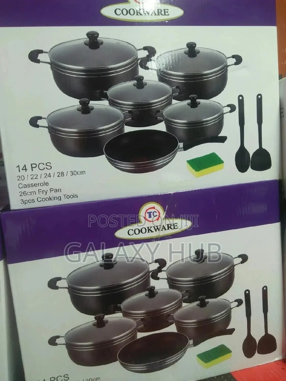 Tc Nonstick 14 Pieces Cookware