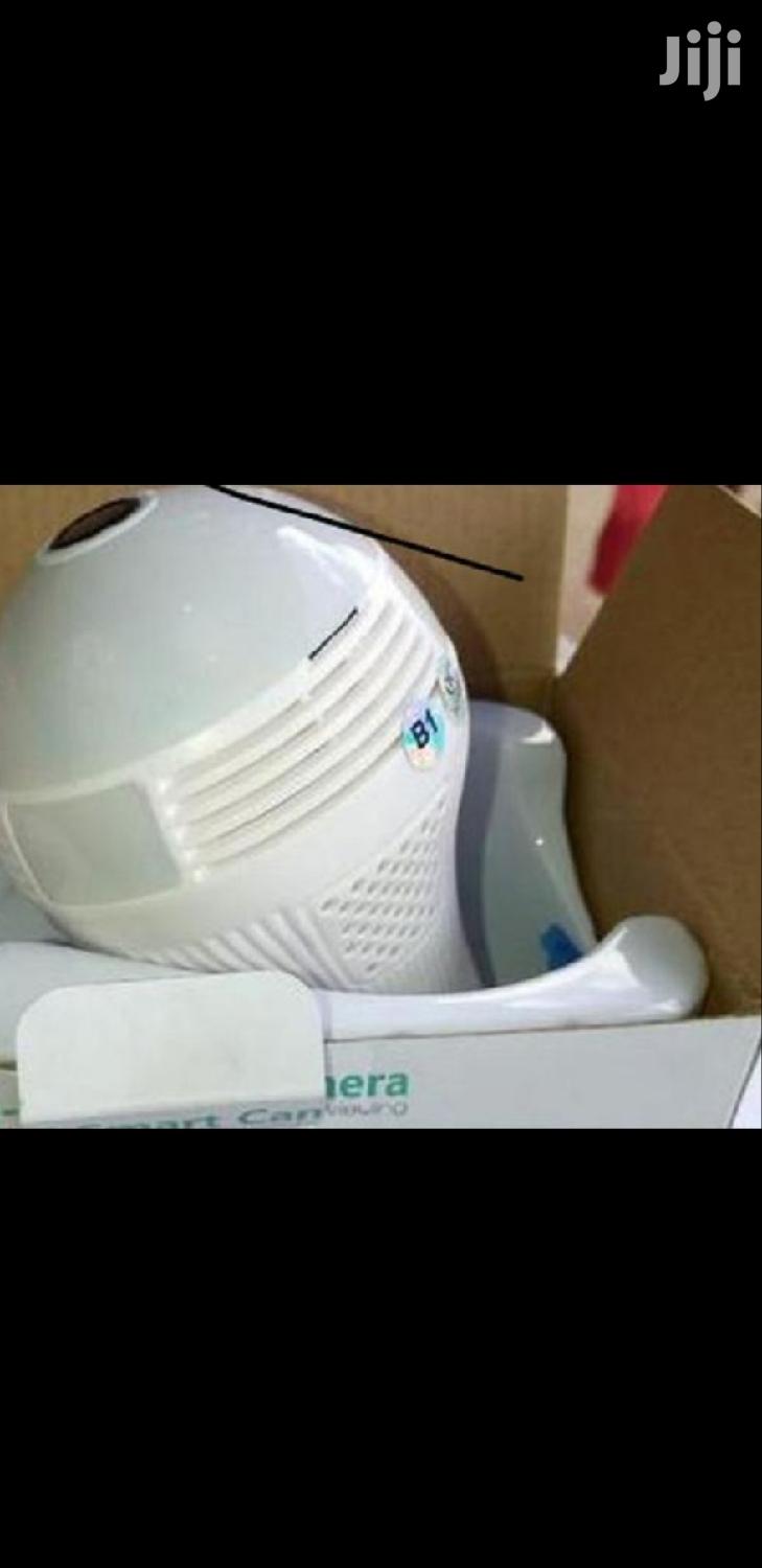 Fisheye Cam Spy Bulb Camera Cctv