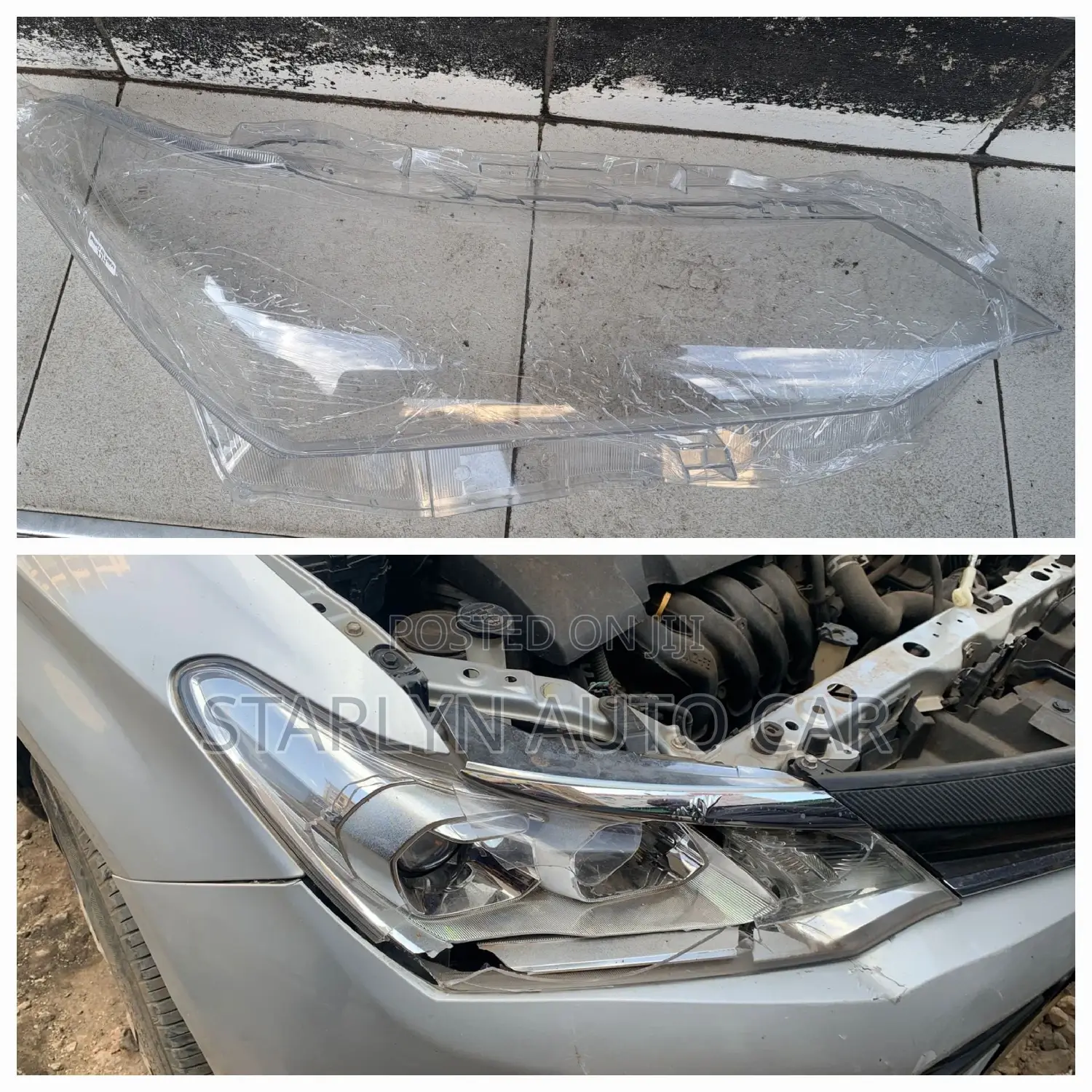 Headlamp Lens Toyota Fielder 2015-2018