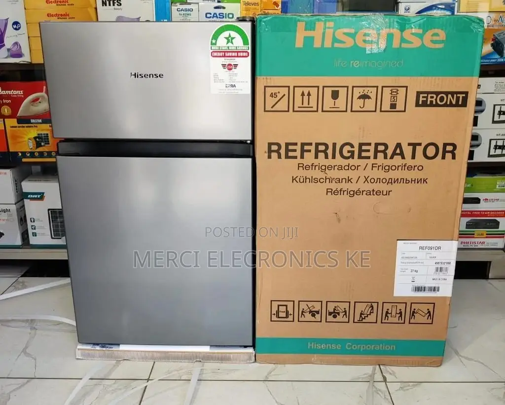 Hisense Ref091dr 91l Double Door Refrigerator
