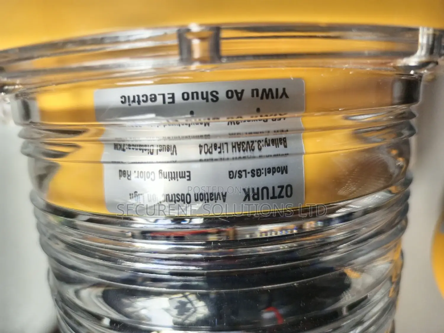 Solar Aviation Warning Light, Solar Obstruction Lights