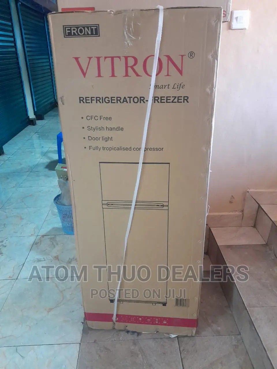Vitron 208 Lt Double Door Refrigerator