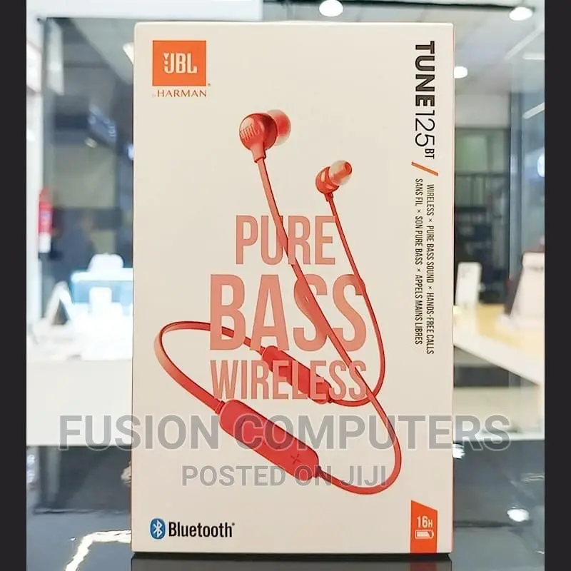 JBL Tune 125bt Wireless in-Ear Headphones