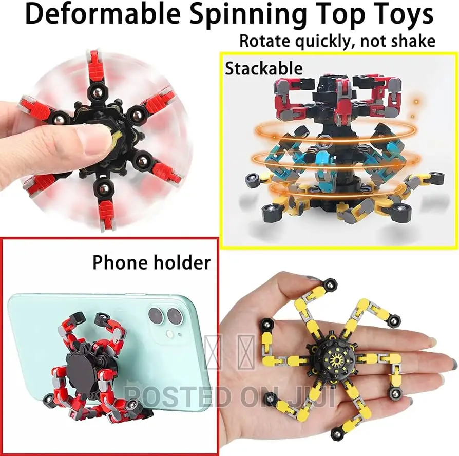 Transformable Gyro Spinner Toy