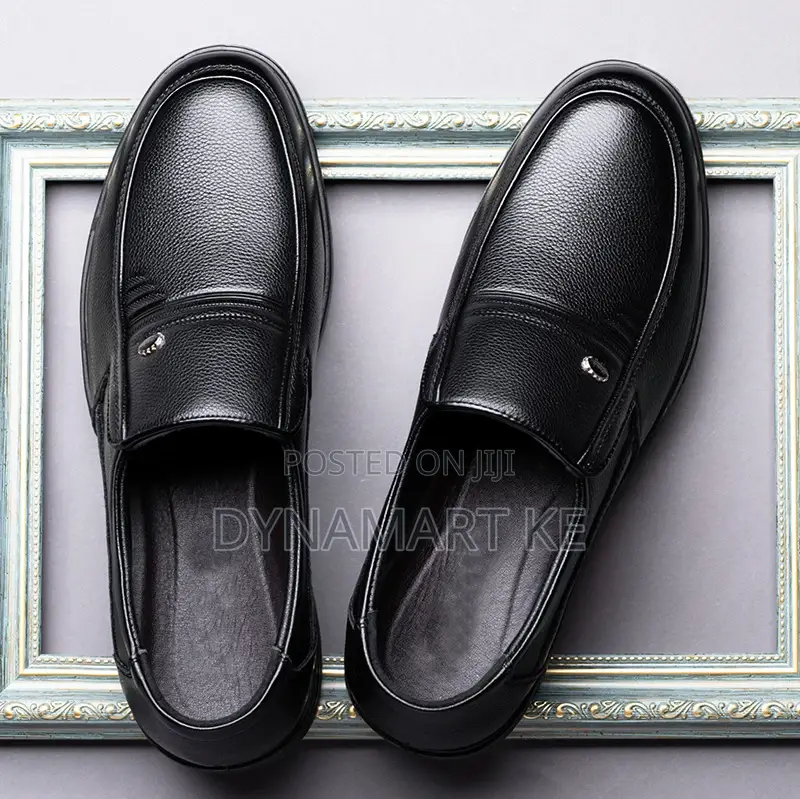 Genuine Cowhide Leather Official Men's Shoes Formal Wedding