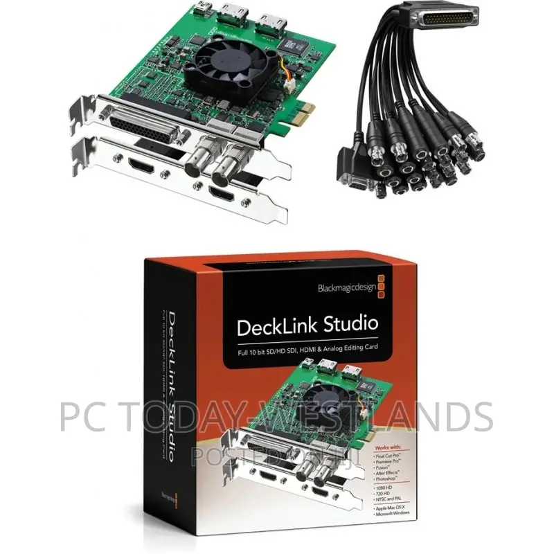 Blackmagic Design Decklink Studio 2 SD/HD Broadcast