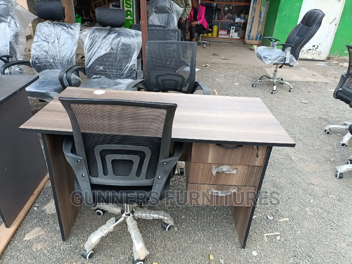 Office Desk and Chair Office Desk and Chair