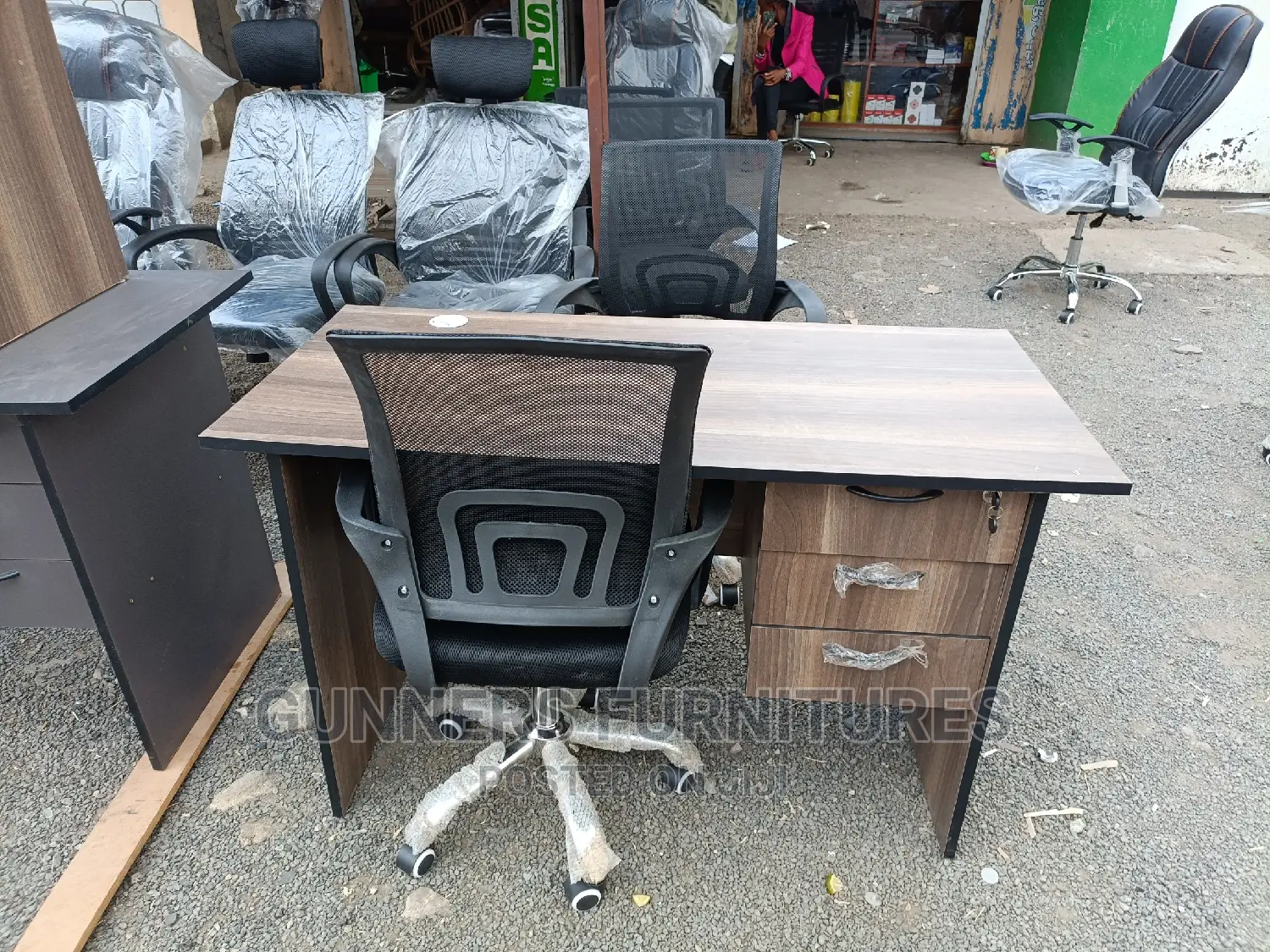 Office Desk and Chair Office Desk and Chair