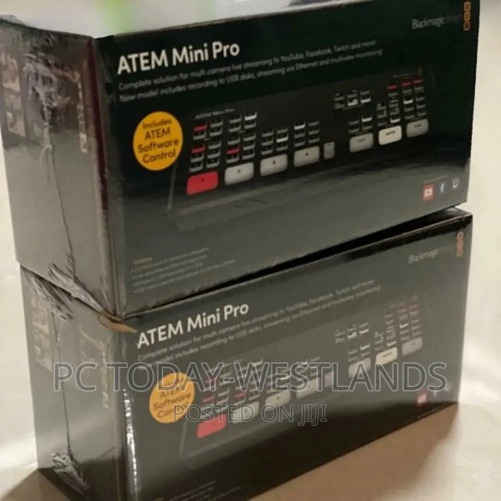Blackmagic Design ATEM Mini Pro HDMI Live Stream Switcher
