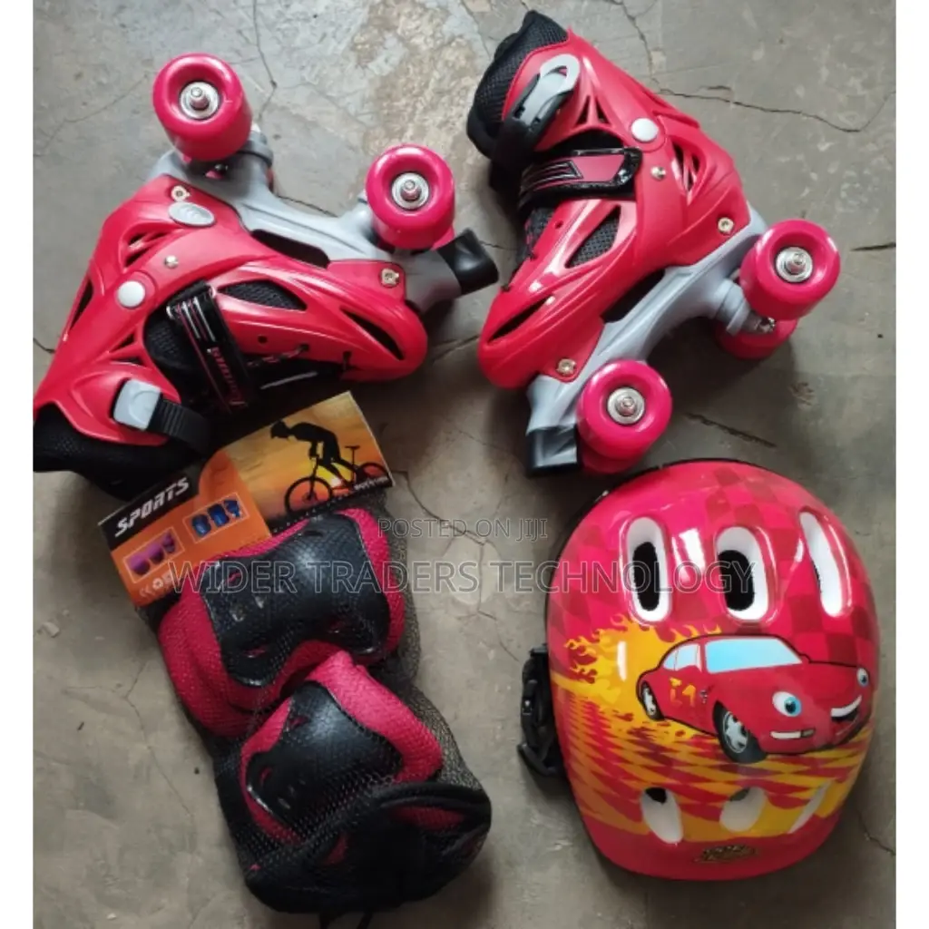 4 Wheel Skates Full Set