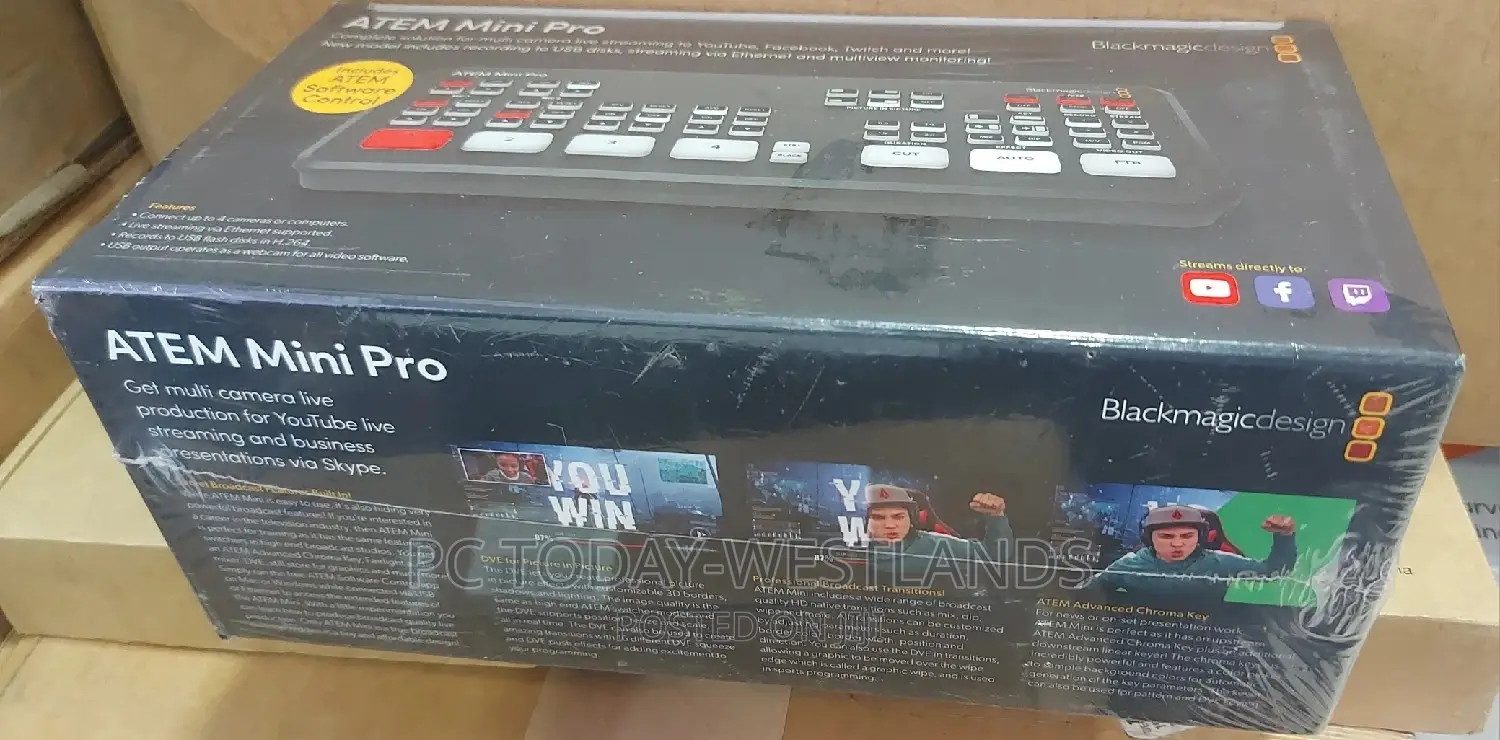 Blackmagic Design ATEM Mini Pro HDMI Live Stream Switcher