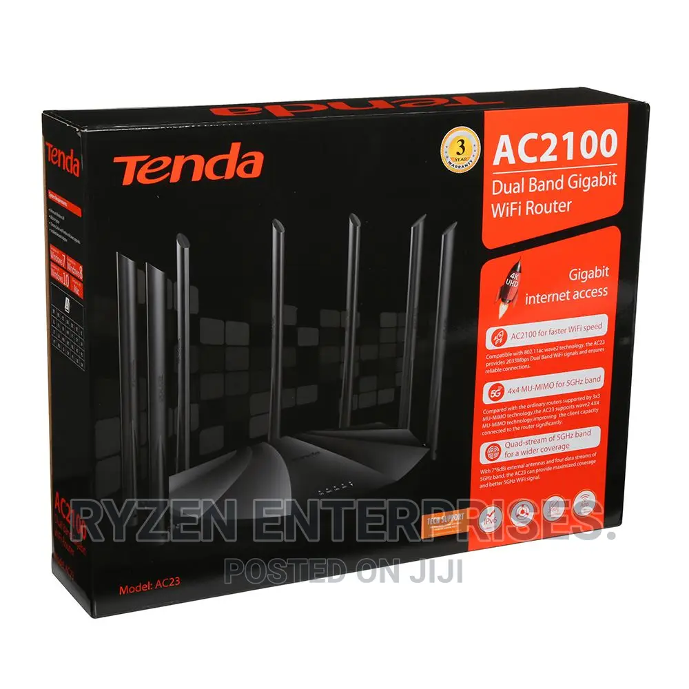 Tenda AC23 AC2100 Wifi Router