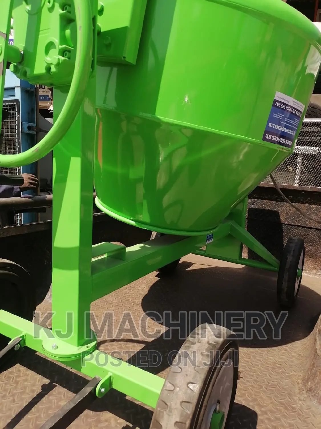 Polieri Electric 500litres Concrete Mixer-Italian Brand.