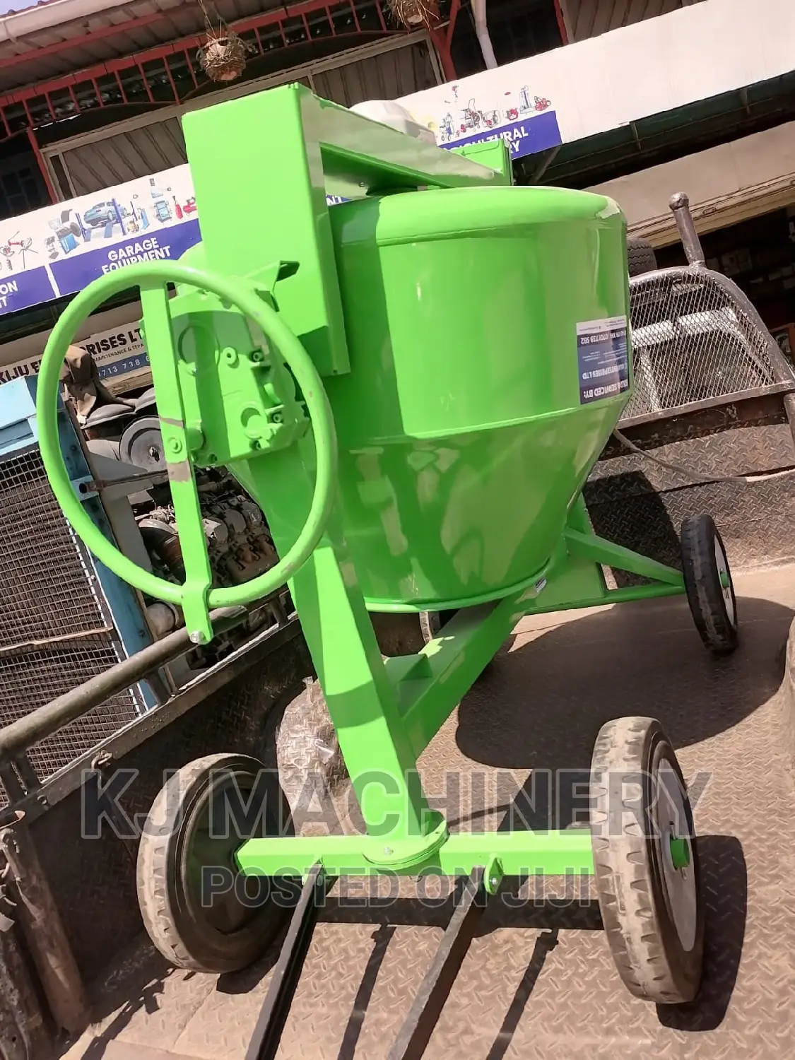 Polieri Electric 500litres Concrete Mixer-Italian Brand.