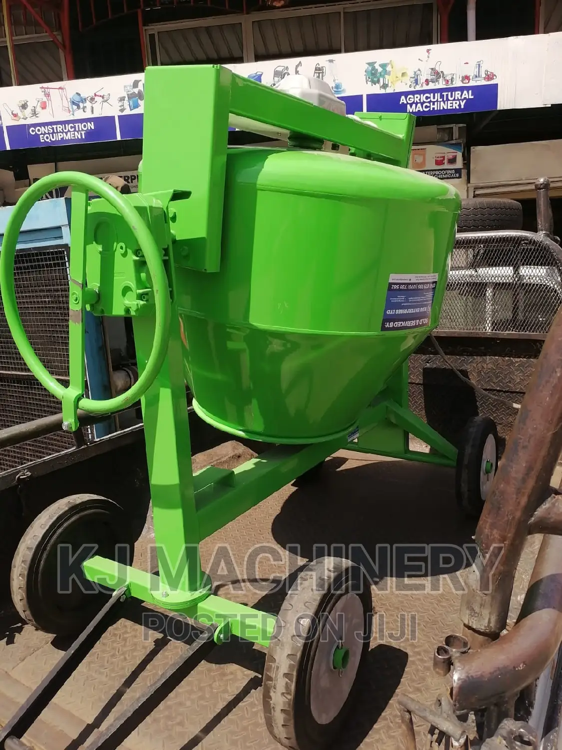 Polieri Electric 500litres Concrete Mixer-Italian Brand.
