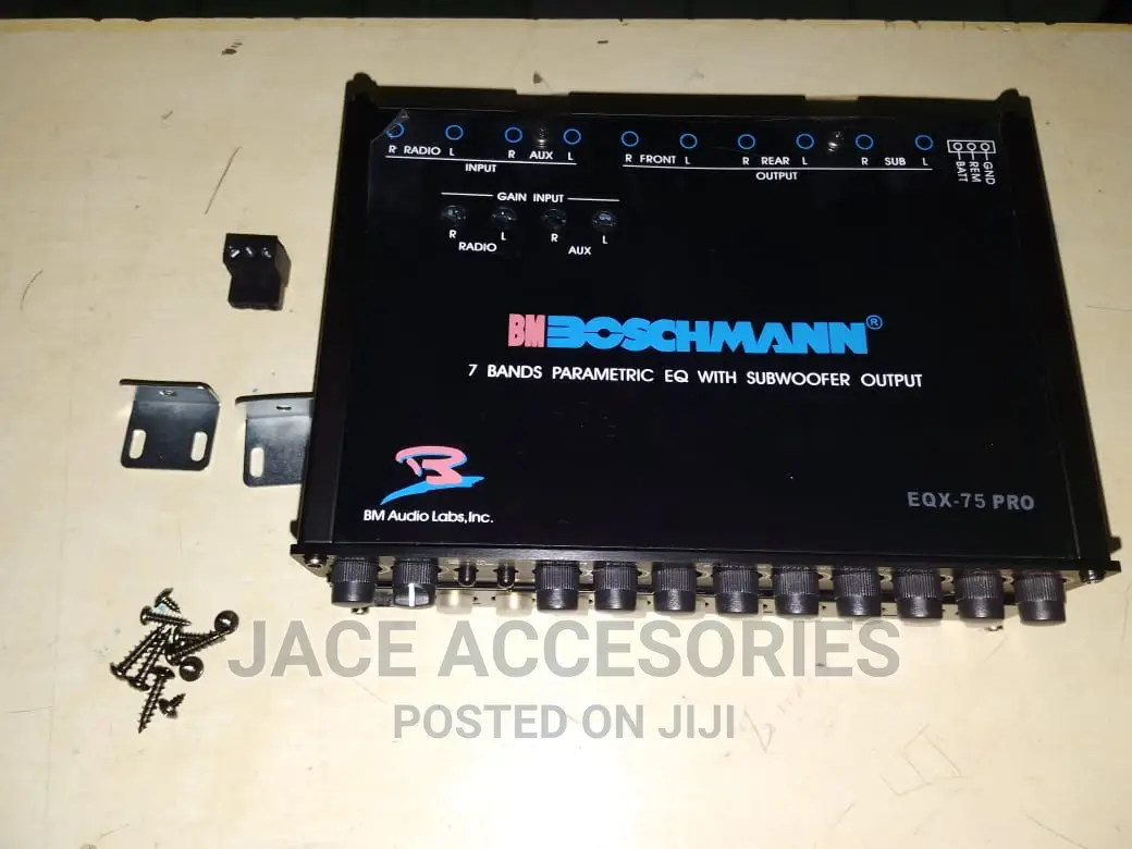Eqx -75 Pro Boschmann Equaliser