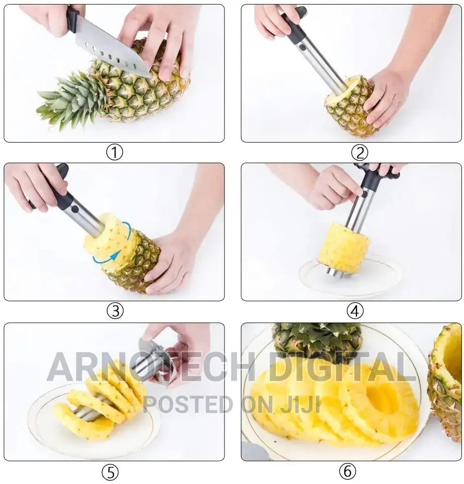 Stainless Steel Pineapple Peeler