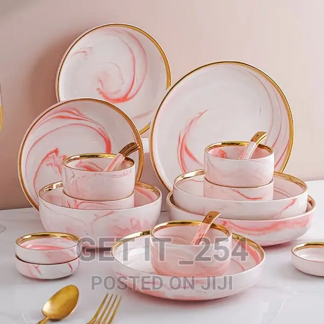 26pcs Marble Dinner Set
6pcs Spoons
6pcs 4.5" Bowls