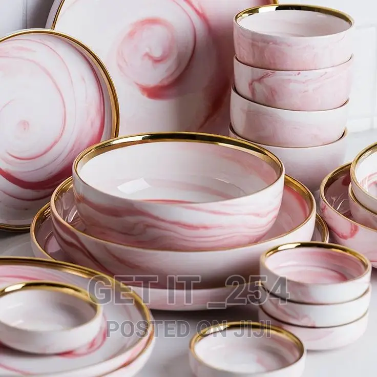 26pcs Marble Dinner Set
6pcs Spoons
6pcs 4.5" Bowls