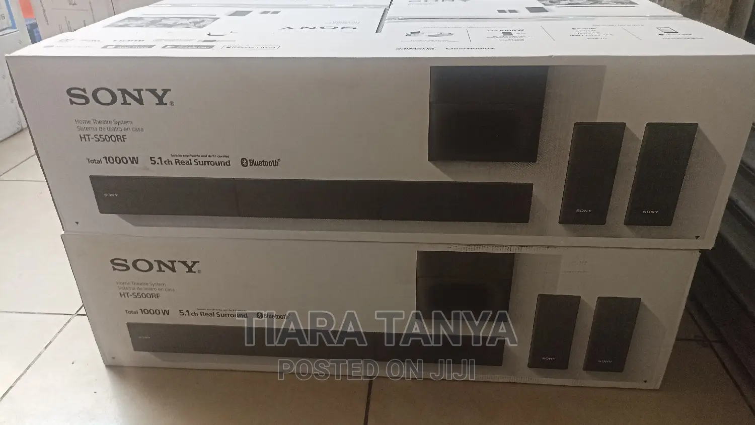 Sony Ht-S500rf 1000w Home Cinema Soundbar, 5.1ch, Usb