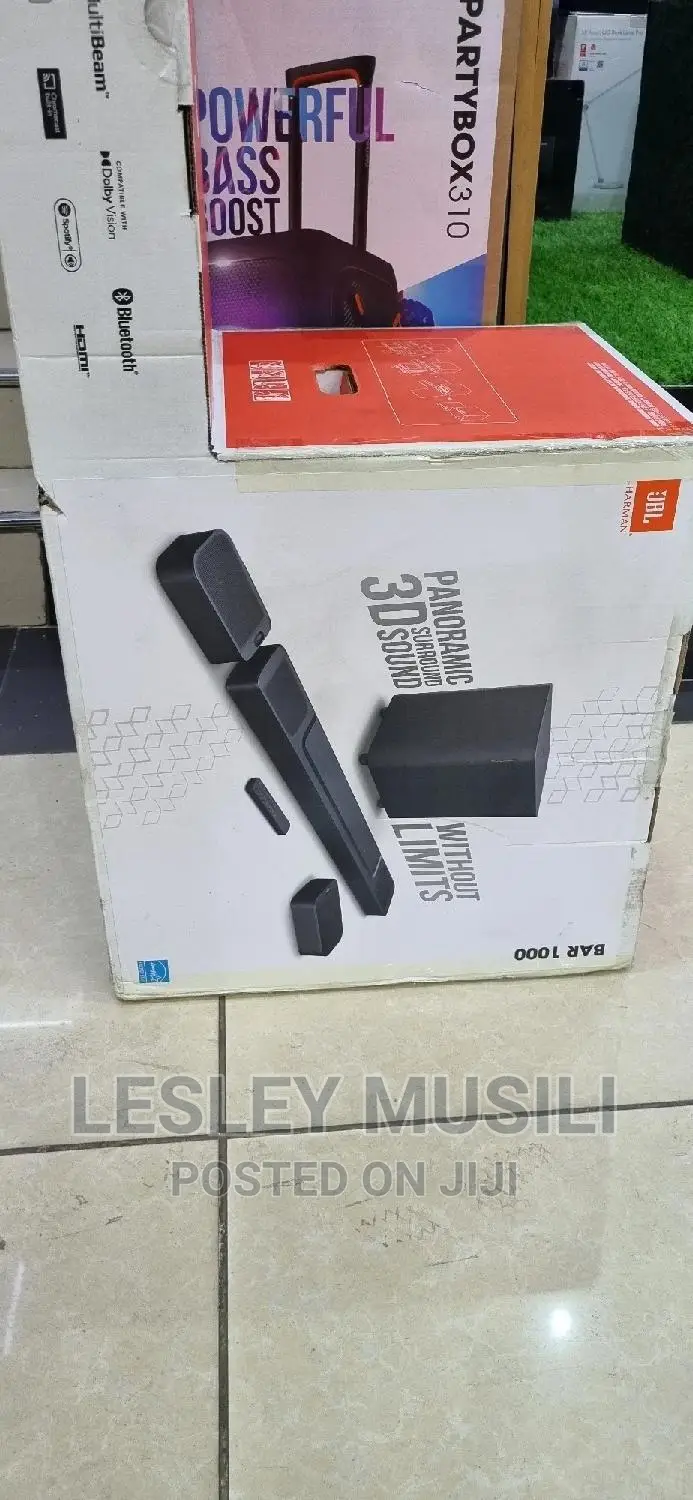 JBL Bar 1000 the Flagship of Four JBL Soundbars