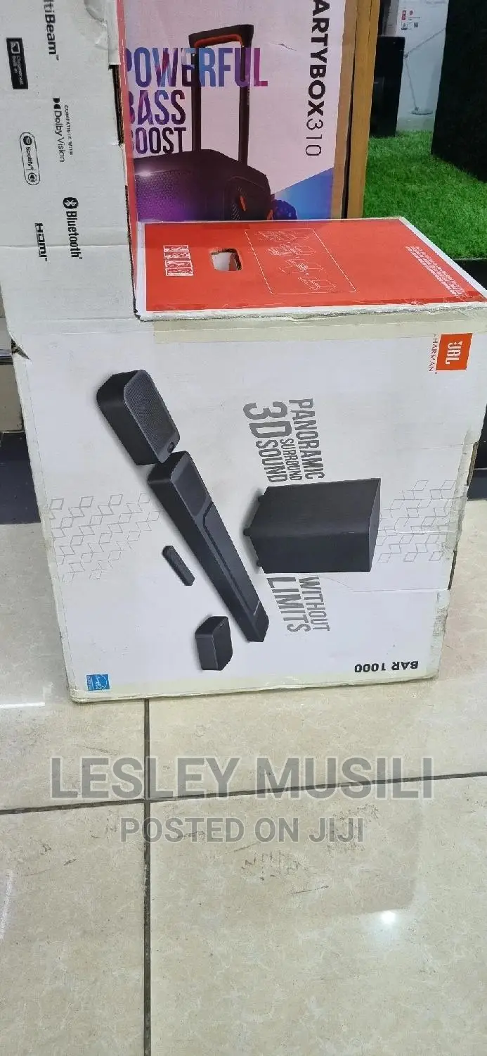 JBL Bar 1000 the Flagship of Four JBL Soundbars