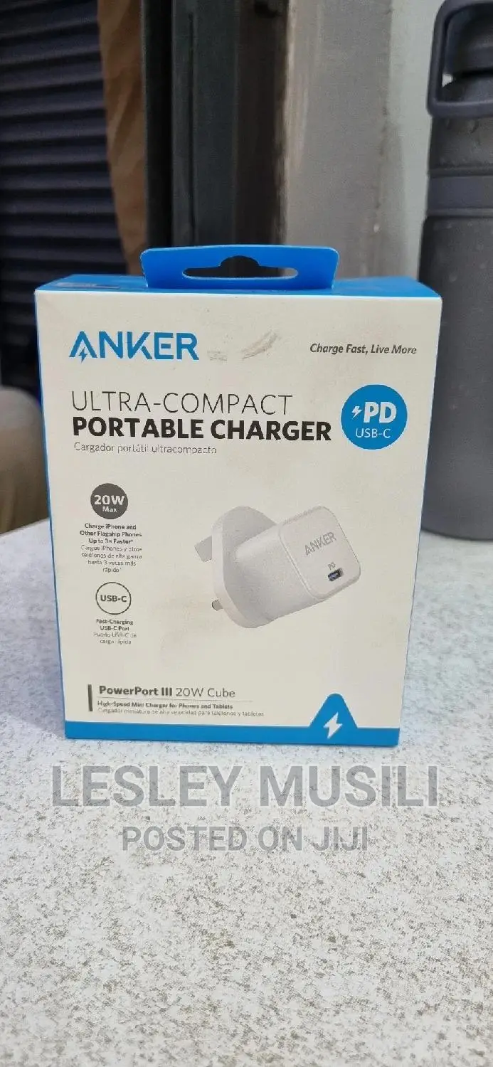 Anker Powerport III Cube 20W Wall Charger (Adapter)