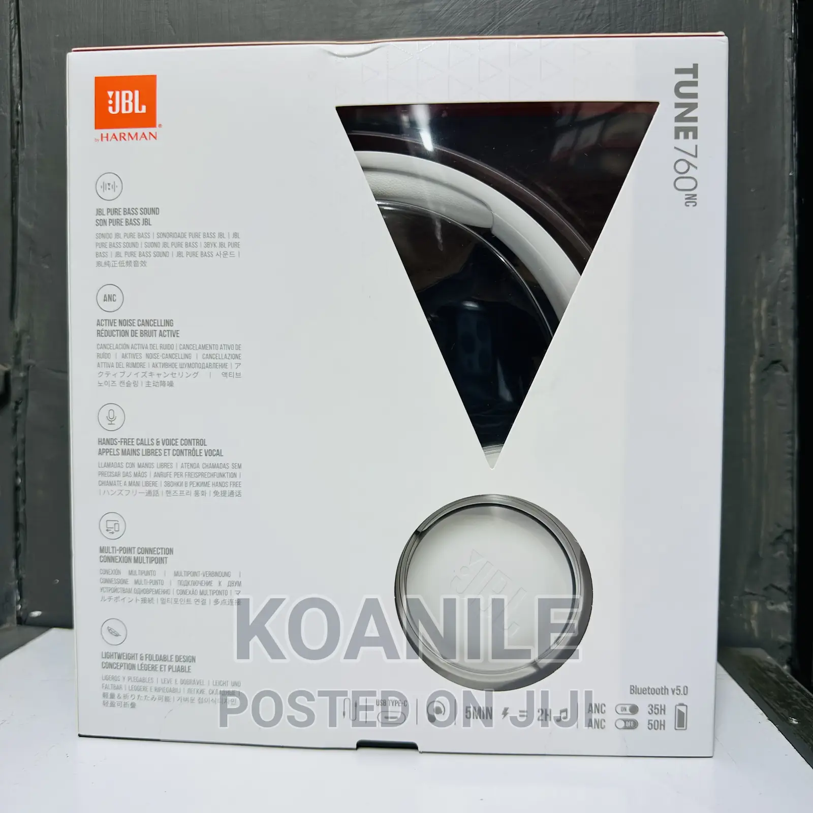 JBL Tune 760 Wireless Headphones