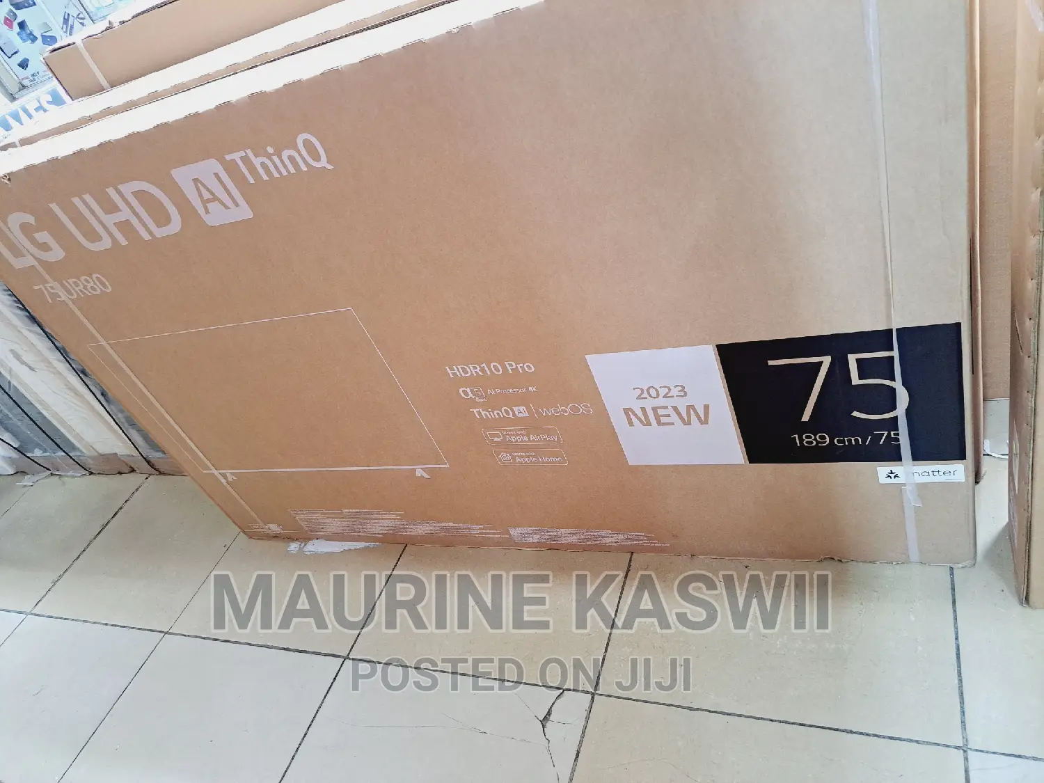LG 75 Ur80 Smart Uhd Thin Q
