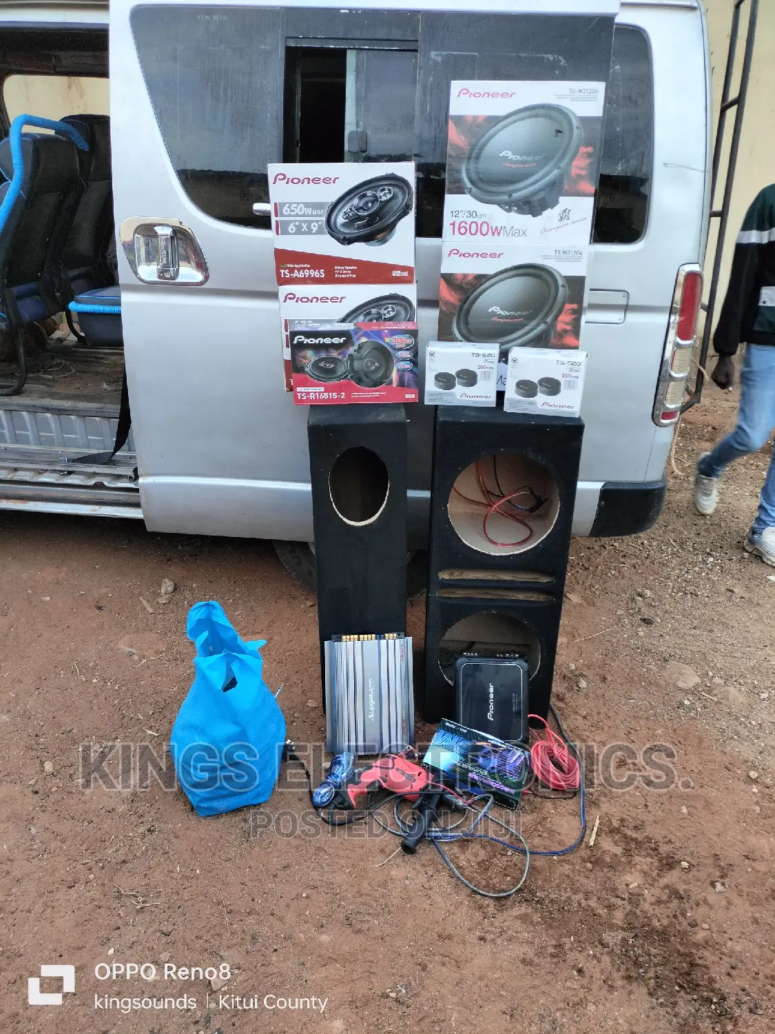 Full 7litre Matatu Sound System
